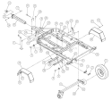 TraileráAssemblyá(74961-00) Diagram and Parts List for CH123DH 7812086 Bear Cat Chipper Shredder